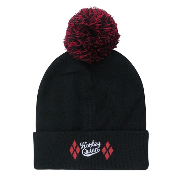 EUC- Harley Quinn Pullover Sweater and Beanie Set - Picture 4 of 4